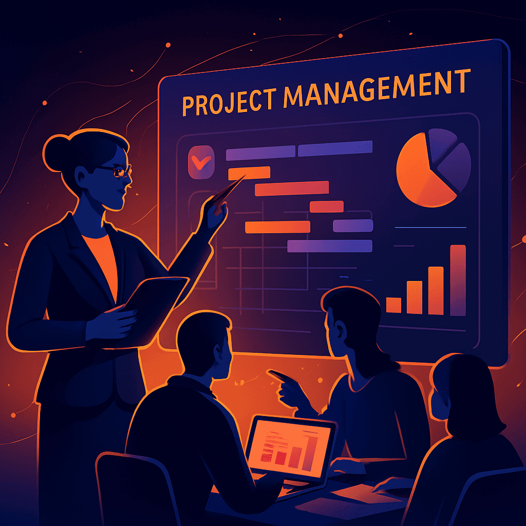 Gestion de projet illustration